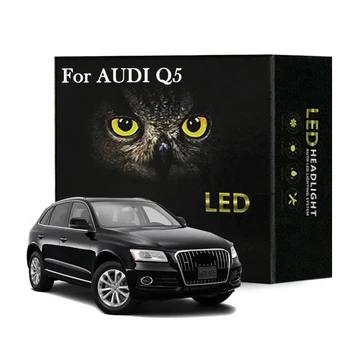 Araba Led İç İşık Kiti İçin Audi Q5 8RB B8 2008-2019 Dome Harita Kapı Kamyon İşık Canbus Hata Yok