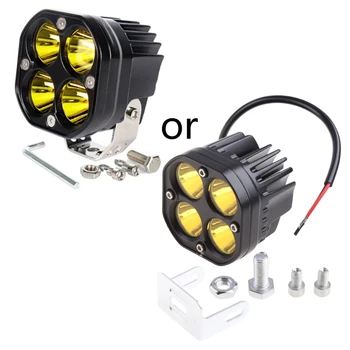 Su geçirmez LED çalışma ışığı Dc 9-30V 40W Araç Projektör Su Geçirmez Sis Lambası