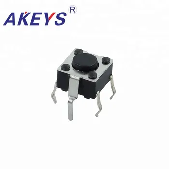 10 ADET TS-D002 6 * 6 İnceliğini Anahtarı 4 pin DIP Tipi Paslanmaz Çelik Şarapnel Küçük basmalı düğme anahtarı