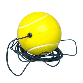 Tenis Eğitmeni Eğitim Topu için kordon ile Elastik Tenis Topu