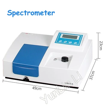 Laboratuvar spektrometresi ultraviyole görünür spektrofotometre lcd ekran UV görünür ışık