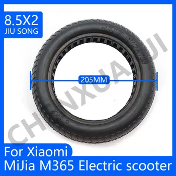 JIU şarkı Xiaomi Mijia M365 elektrikli scooter tekerleği Lastik 8 1 / 2X2 Katı Tekerlek Olmayan Pnömatik Katı Lastik Bisiklet Parçaları