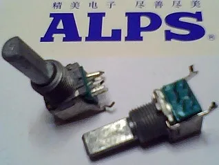 ALPS Alps RK097 hassas potansiyometreler B10kx2 eksen uzunluğu 20mm