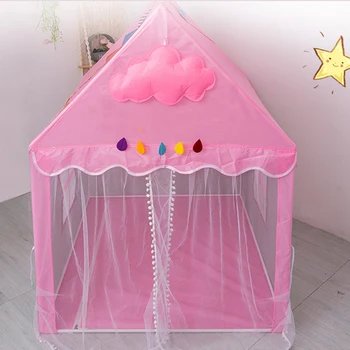 Çocuk Çadır Kapalı Hint Erkek Ve Kız Prenses Küçük Ev Oyun Evi doğum günü hediyesi