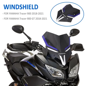 YAMAHA TRACER 900 GT 900GT Tracer 9 2018-2021 2020 Motosiklet Ön Rüzgar Kalkanı Ekran Cam Cam rüzgar deflektörü