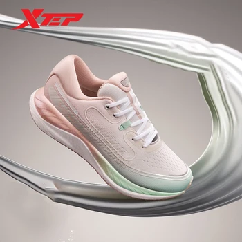 Xtep 360 1.0 koşu ayakkabıları Kadın Kaymaz Şok Emme spor ayakkabı Yastıklama Maraton Güç Sneakers 978418110103