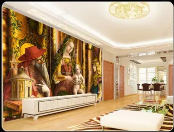 fotoğraf duvar kağıdı 3 d özel duvar Avrupa saray kraliçe yağlıboya ev dekor oturma odası Duvar Kağıdı duvarlar için rulo