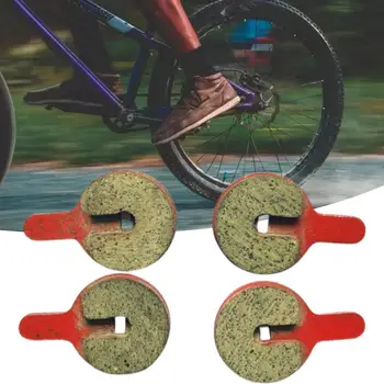 Bisiklet için İyi Uyarlanabilirlik Değiştirmeleri Yarı Metalik Bisiklet Disk Fren Balataları