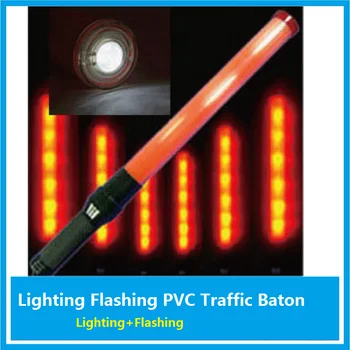 54cm Aydınlatma LED Trafik Çubuğu Uyarı Lambası Aydınlatma Floresan Çubuk Kabartma Banton