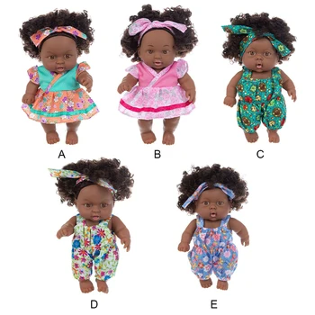 Toddlers Bebekler Giysileri ile Moda Eklemler Hareketli Dekorasyon Masa Süsleme Hediye Oyuncak Giyinme Giyim Oyuncaklar