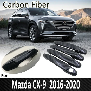 Pop Mazda CX-9 CX9 CX 9 TC MK2 2016 2018 2019 2020 Kapı kulp kılıfı Sticker Süslemeleri Araba Aksesuarları