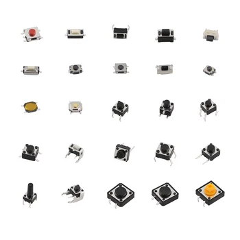 Mikro Push Button Çeşitler Mikroswitch Kiti DIY TV Elektronik Ürünler Ses Ekipmanları Video Kaydediciler
