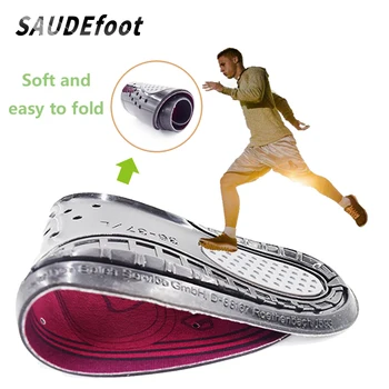 Saudefoot Nefes Yumuşak Jel Ayakkabı Tabanlık Şok Emici Yüksek Elastikiyet Petek Spor Ayak Pedi Tabanı Eklemek Aksesuarları