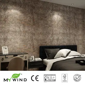 MYWIND Bakırımsı Duvar Kağıtları Lüks 100 % Doğal Malzeme Güvenlik İnnocuity 3D Duvar Kağıdı Rulo Dekor Avrupa Aristokrasi